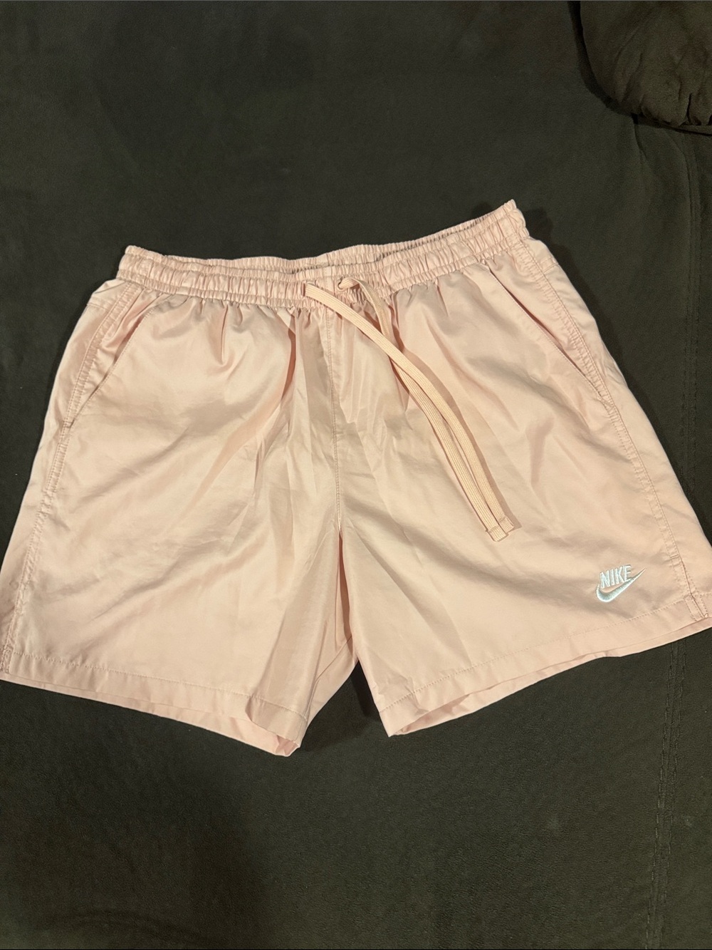 Nike Men’s Light Pink Athletic Drawstring Shorts